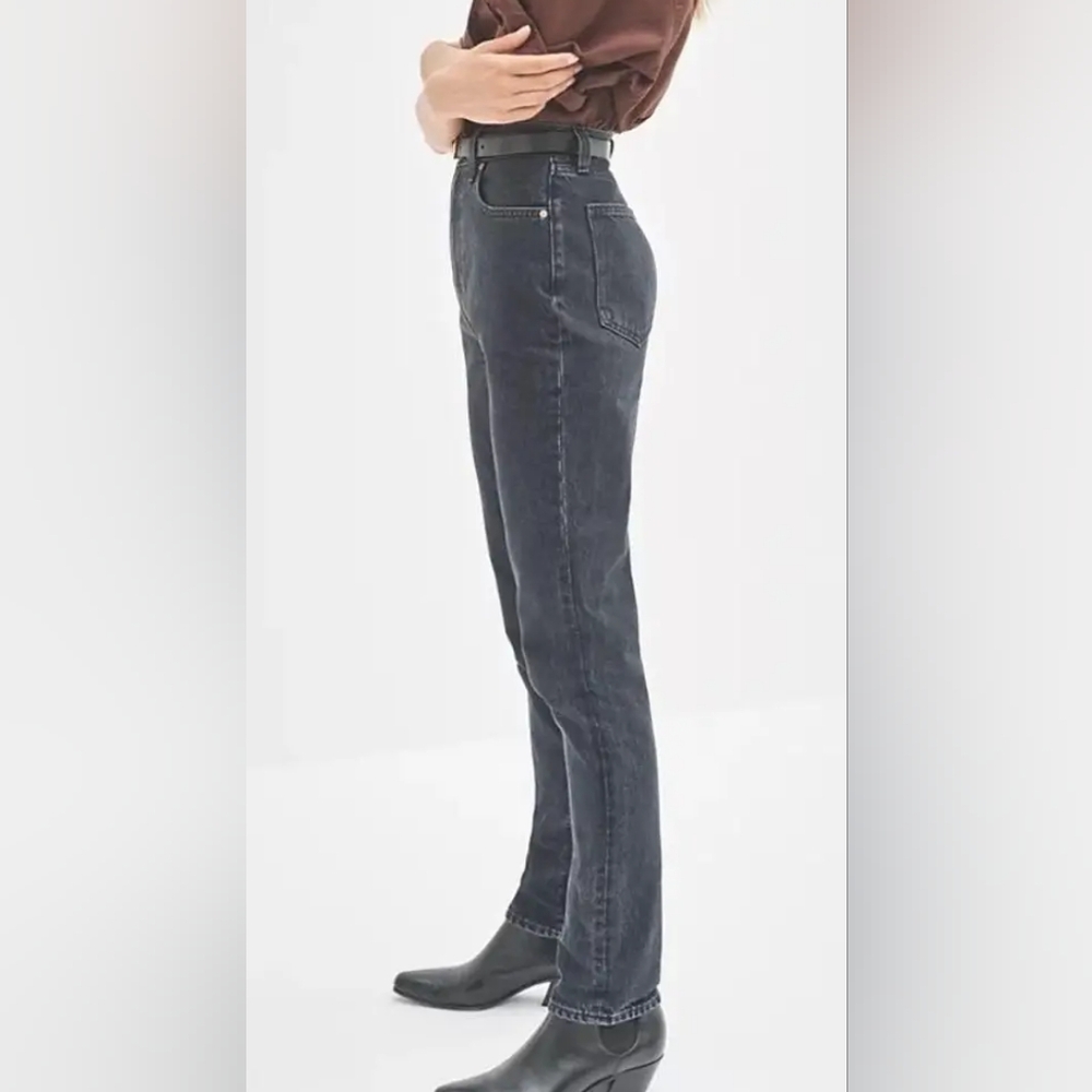 NWOT Aritzia Denim Forum The Nina Super High Rise Cigarette 30L Size 27 - Picture 4 of 12